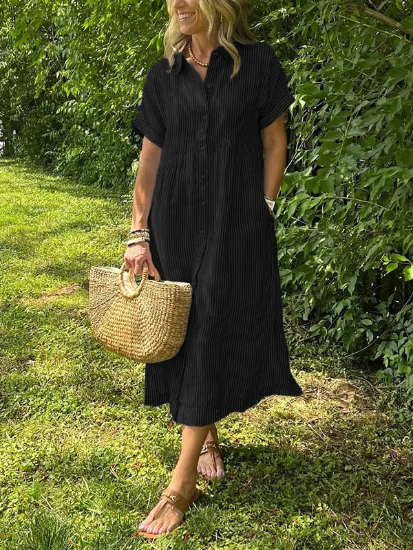 Rubina Maxikleid aus atmungsaktiver Baumwolle foto 8