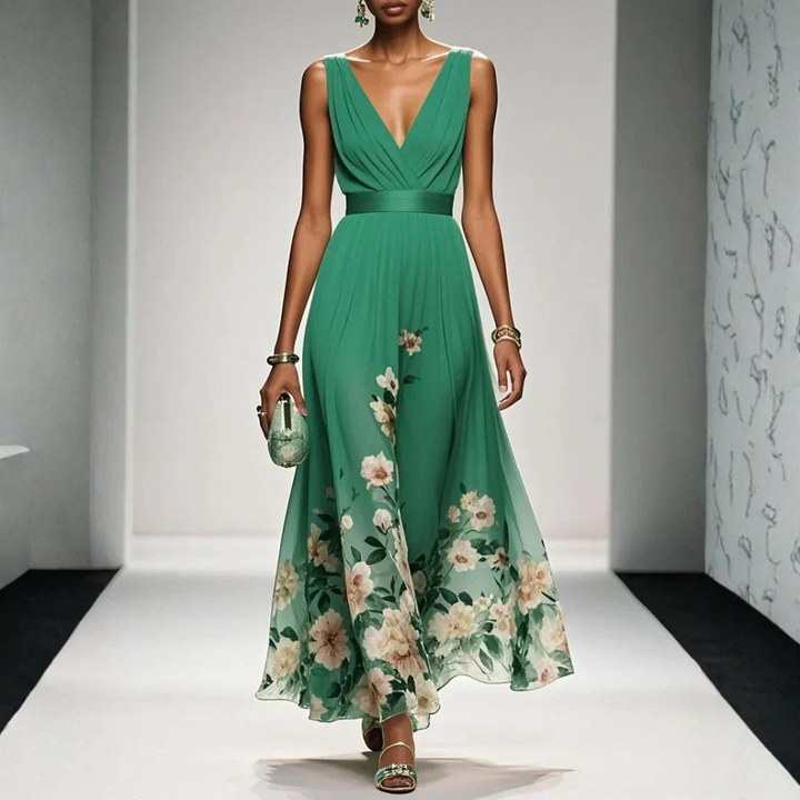 Amelie Florales Maxi-Kleid Foto 7