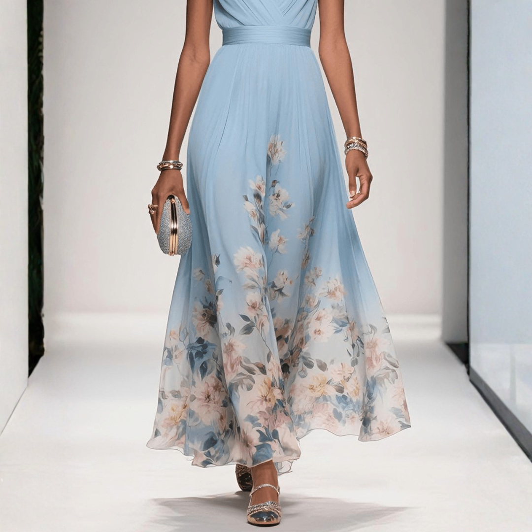 Amelie Florales Maxi-Kleid Foto 9