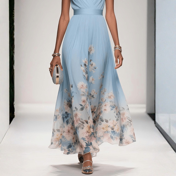 Amelie Florales Maxi-Kleid Foto 9