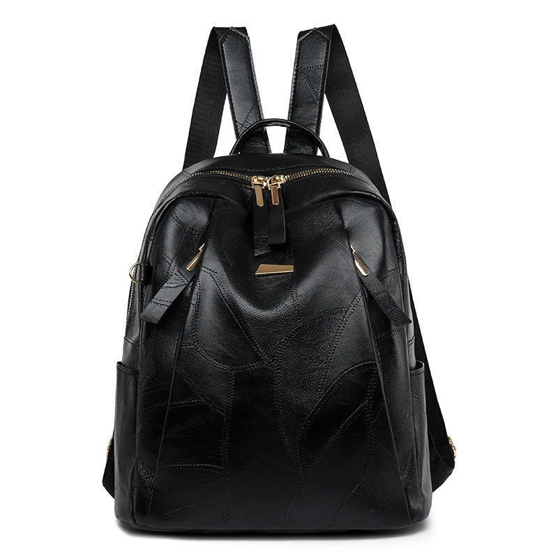 Bertha Leder-Rucksack in glattem Design Foto 6