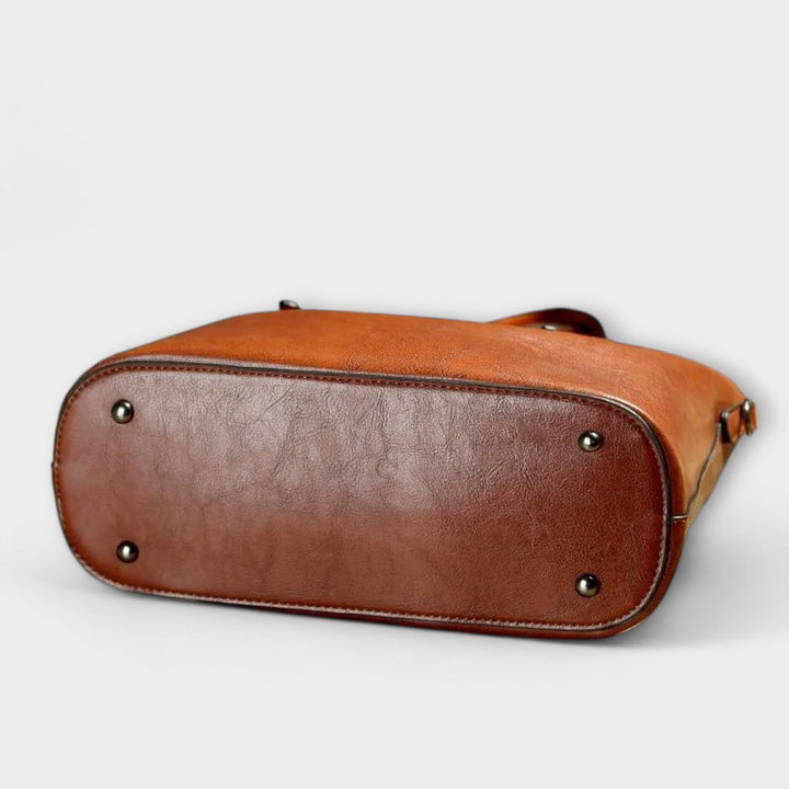 Bertrun Exklusive Schultertasche im klassischen Stil Foto 2