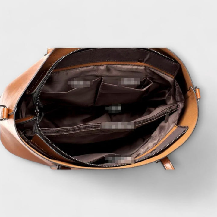 Bertrun Exklusive Schultertasche im klassischen Stil Foto 3