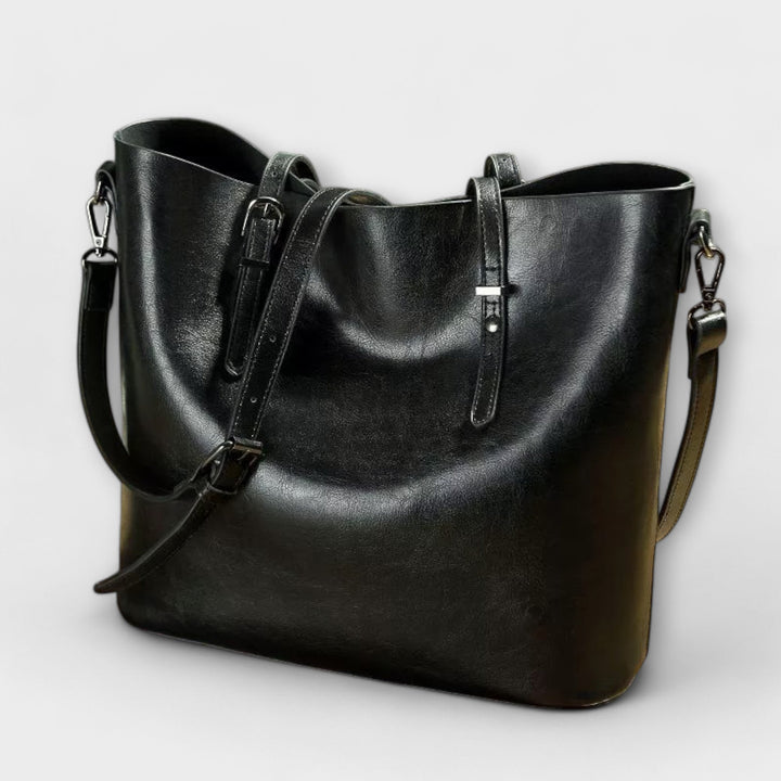 Bertrun Exklusive Schultertasche im klassischen Stil Foto 4