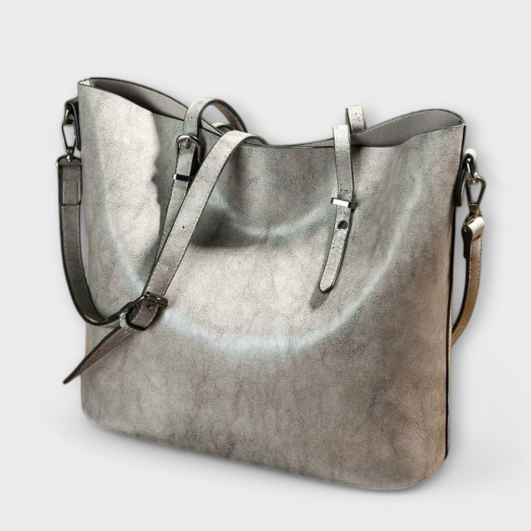 Bertrun Exklusive Schultertasche im klassischen Stil Foto 6