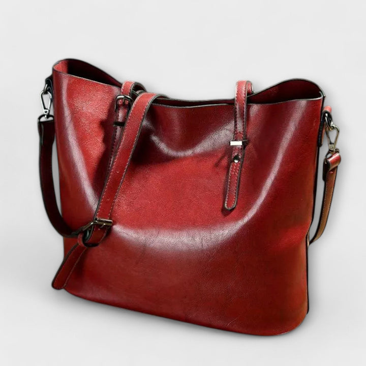 Bertrun Exklusive Schultertasche im klassischen Stil Foto 7