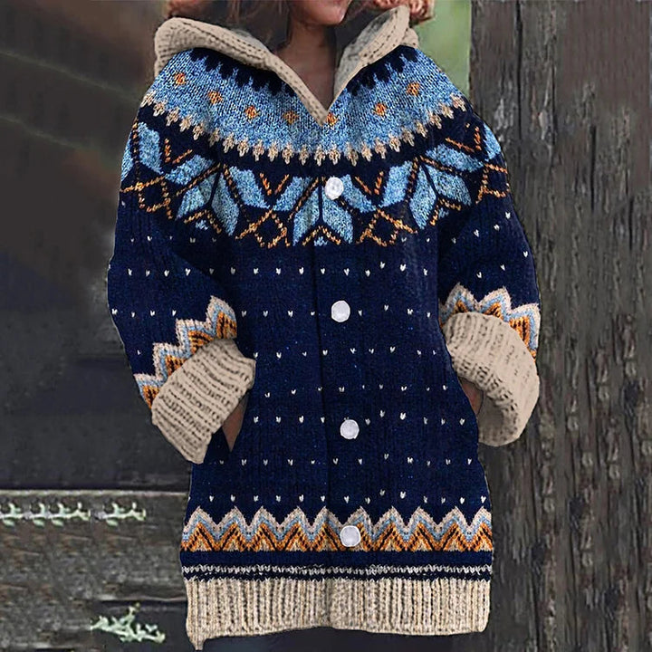 Brunhilde Schicke bunte Strickjacke Foto 2