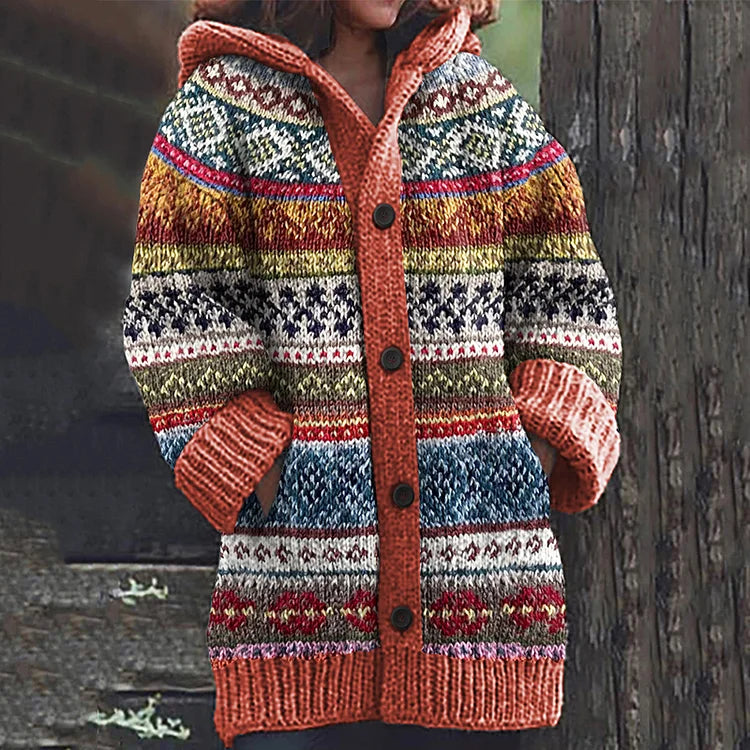 Brunhilde Schicke bunte Strickjacke Foto 4