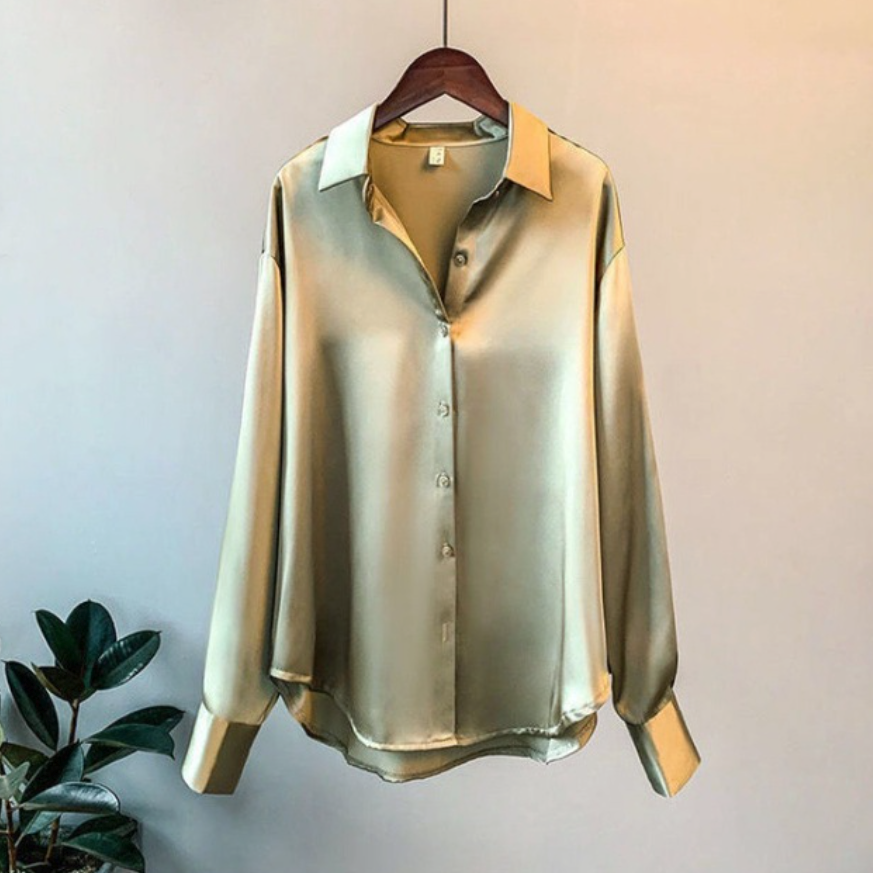 Cäcilia Elegante Button-down-Bluse fürs Büro Foto 1