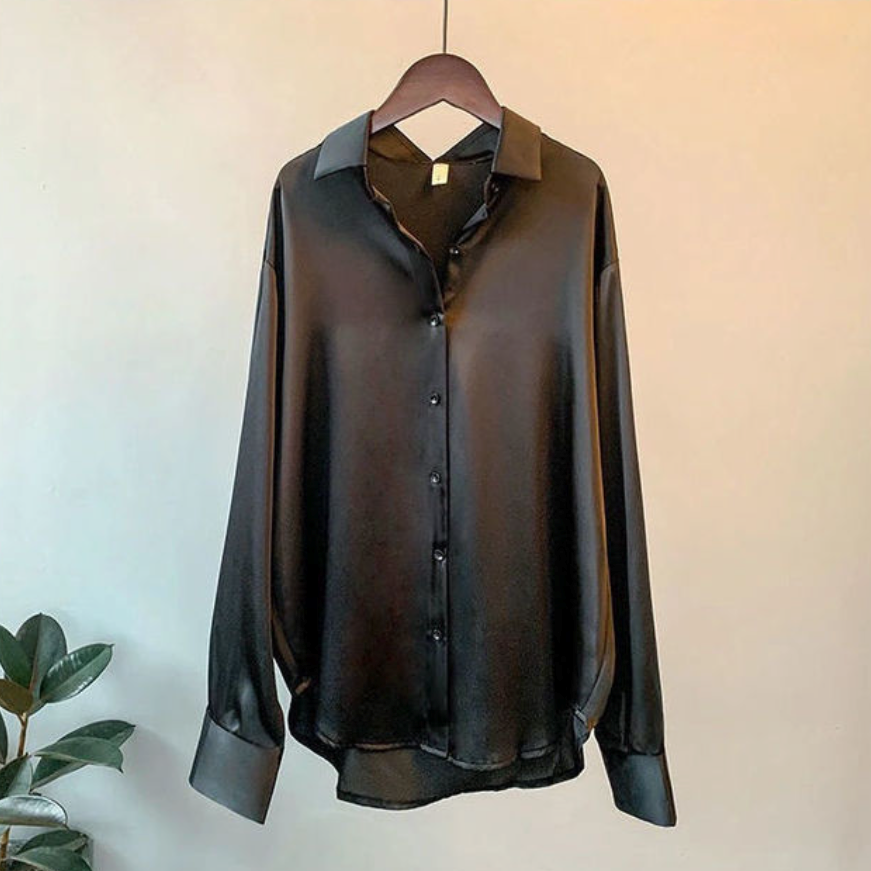 Cäcilia Elegante Button-down-Bluse fürs Büro Foto 2