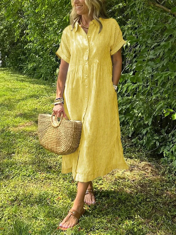 Rubina Maxikleid aus atmungsaktiver Baumwolle foto 2