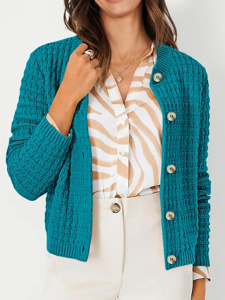 Cornelia Strickjacke mit Knopfleiste Foto 2