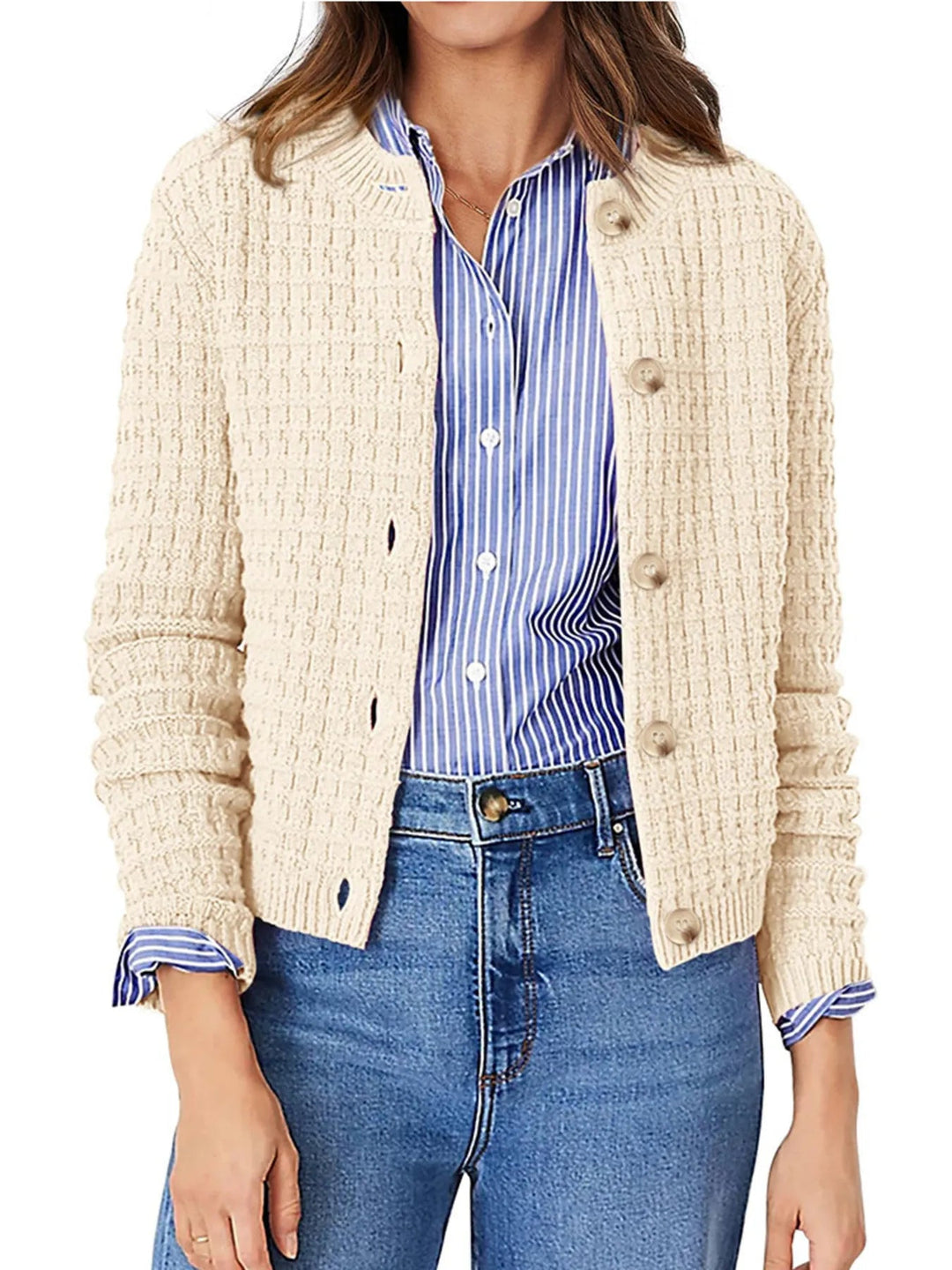 Cornelia Strickjacke mit Knopfleiste Foto 7