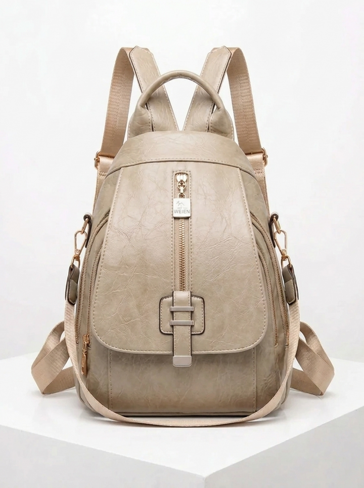 Dorle Vintage Leder-Rucksack Foto 5