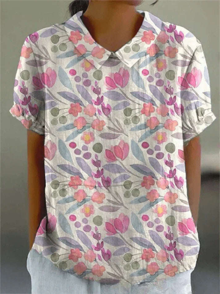 Dorothee Klassische Bluse mit Blumenprint Foto 5