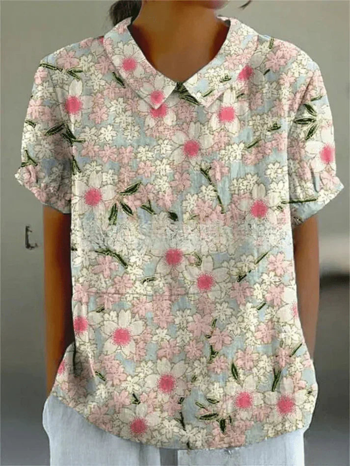 Dorothee Klassische Bluse mit Blumenprint Foto 7