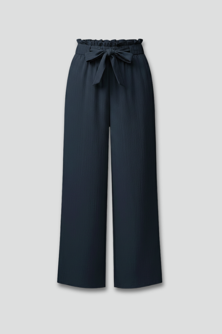 Elvira Palazzo-Sommerhose mit Bindegürtel Foto 1