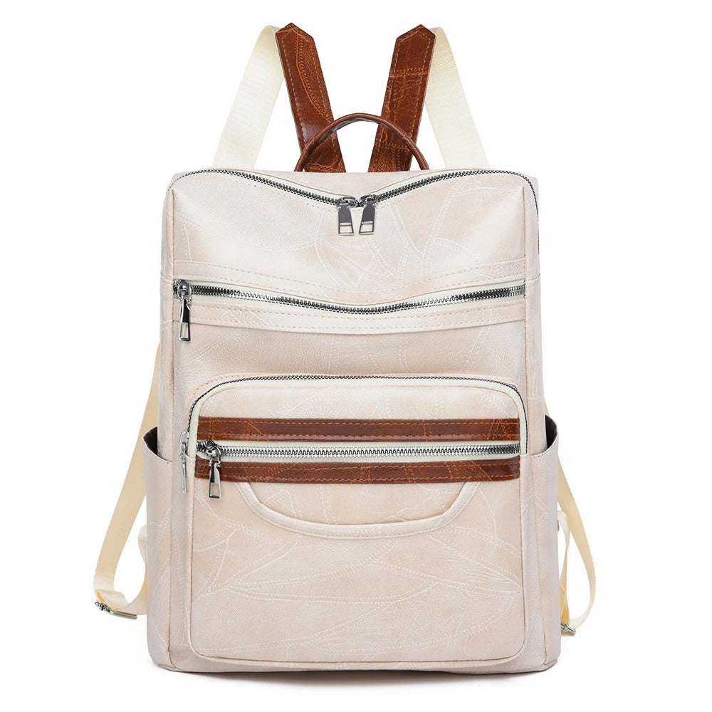 Gunhild Eleganter Leder-Rucksack Foto 3