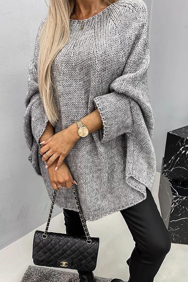 Hannelore Eleganter Rundhals-Pullover für Damen Foto 2