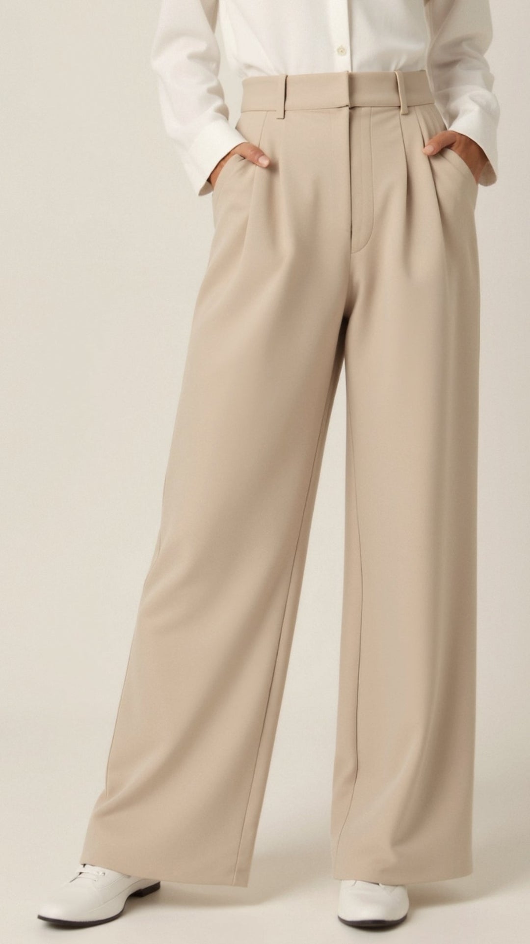 Heidrun Elegante weite Sommerhose mit hohem Bund Foto 2