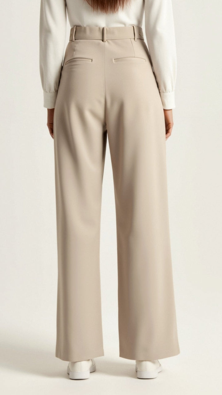 Heidrun Elegante weite Sommerhose mit hohem Bund Foto 4