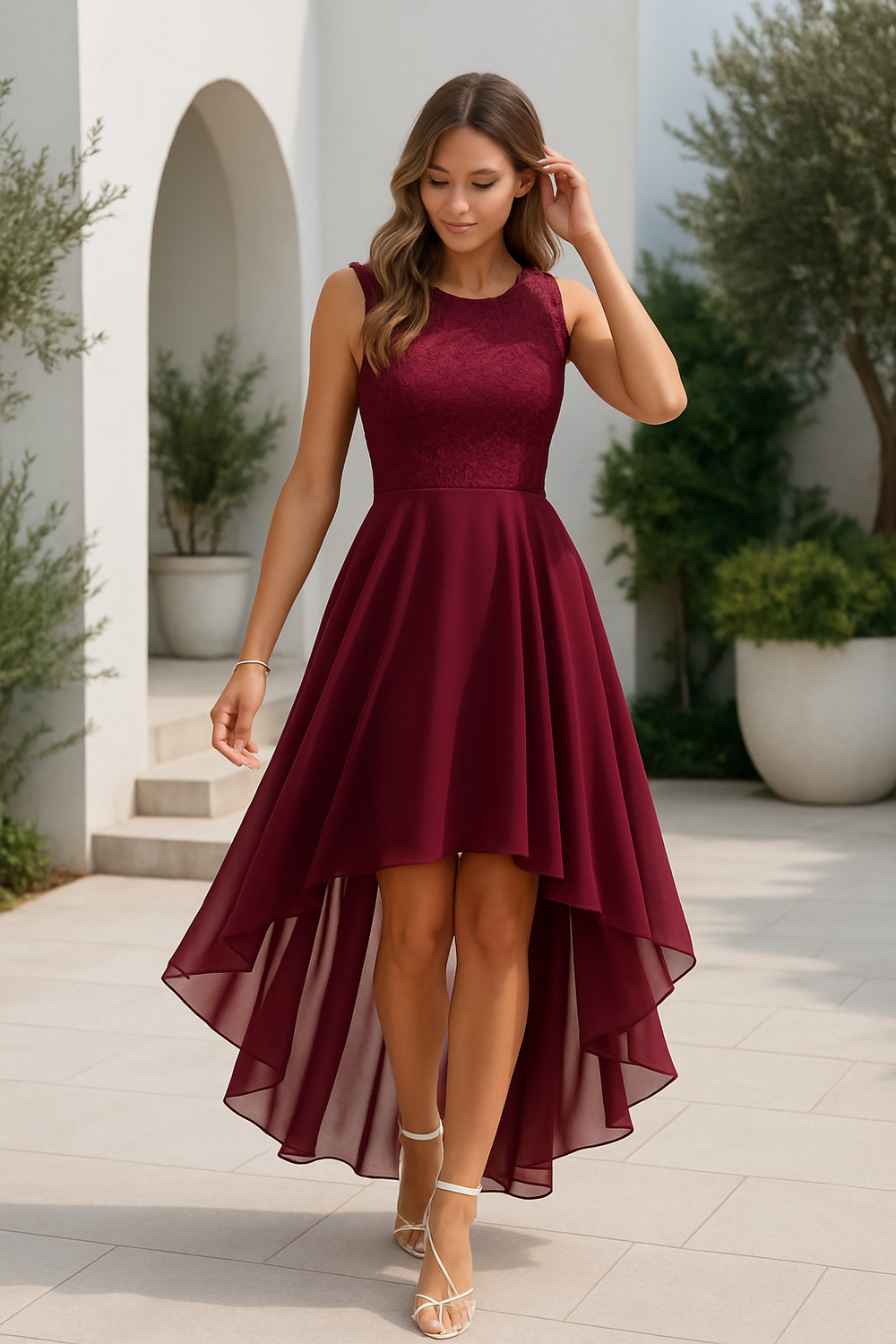 Josephine High-Low-Kleid Foto 2