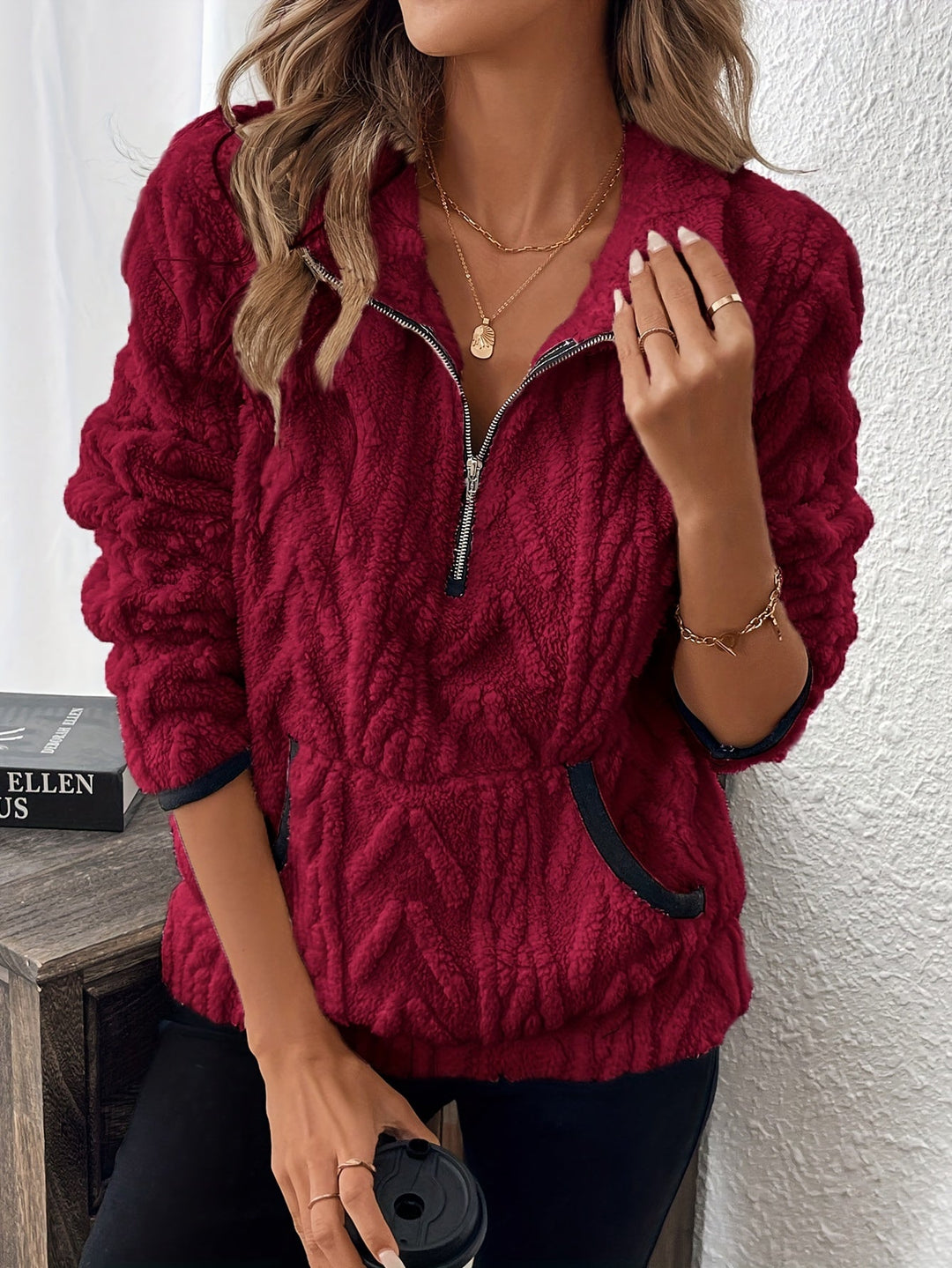 Käthe Flauschiger Pullover in weichem Strick Foto 1