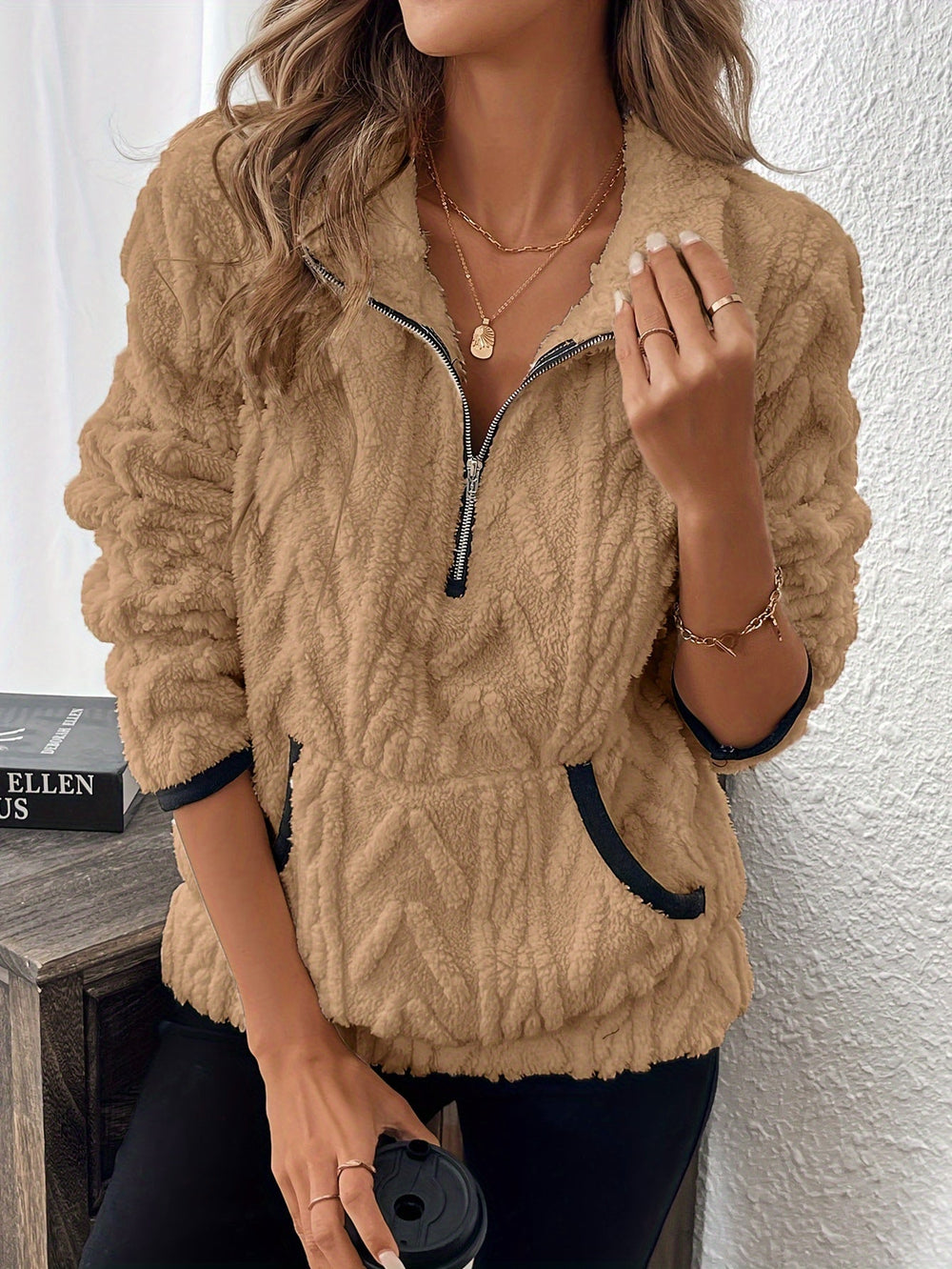Käthe Flauschiger Pullover in weichem Strick Foto 2