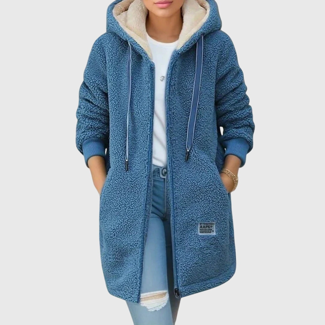 Karla Kuschelige Fleecejacke für Damen Foto 1