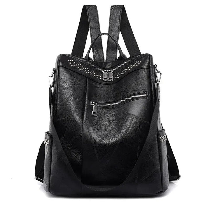 Leana Vintage-Leder-Rucksack Foto 1