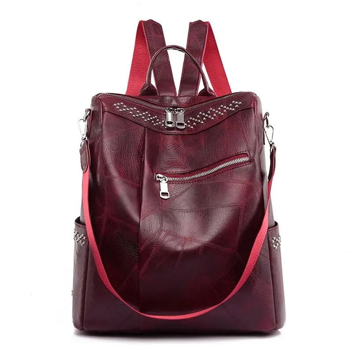 Leana Vintage-Leder-Rucksack Foto 3