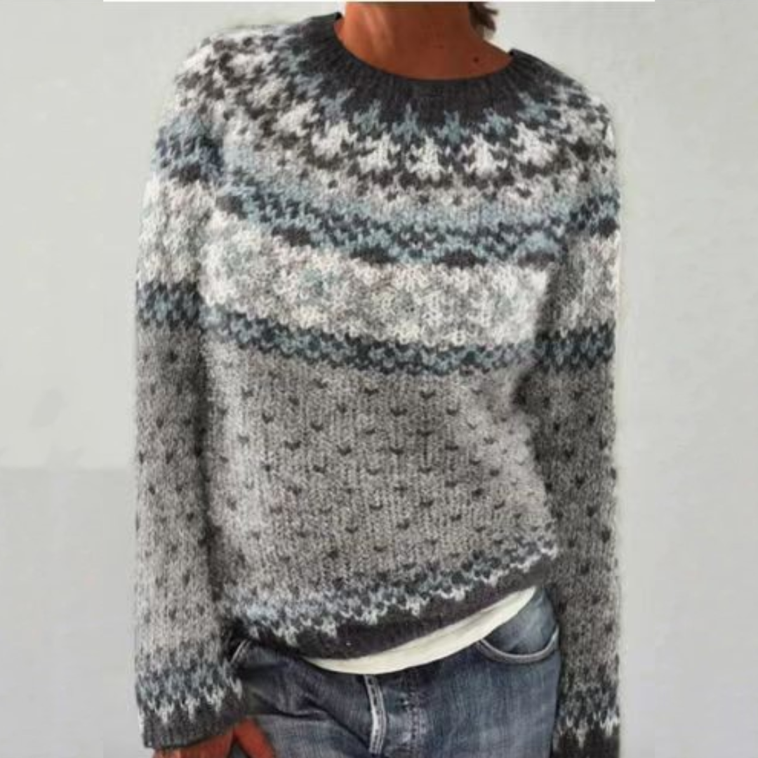 Lieselotte Retro-Pullover mit Print Foto 4