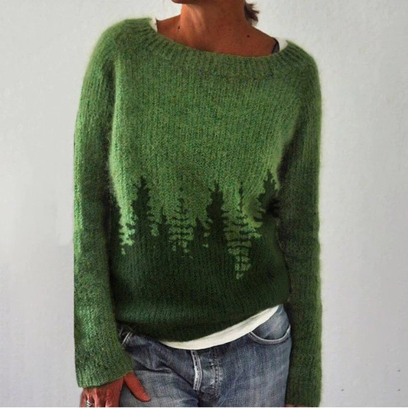 Lieselotte Retro-Pullover mit Print Foto 5