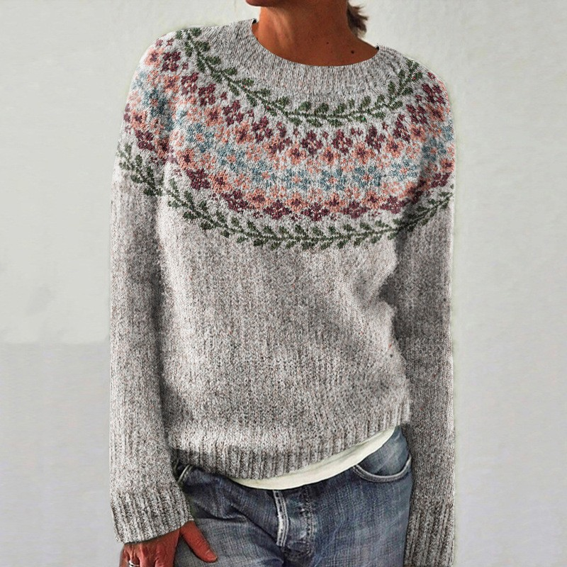 Lieselotte Retro-Pullover mit Print Foto 8