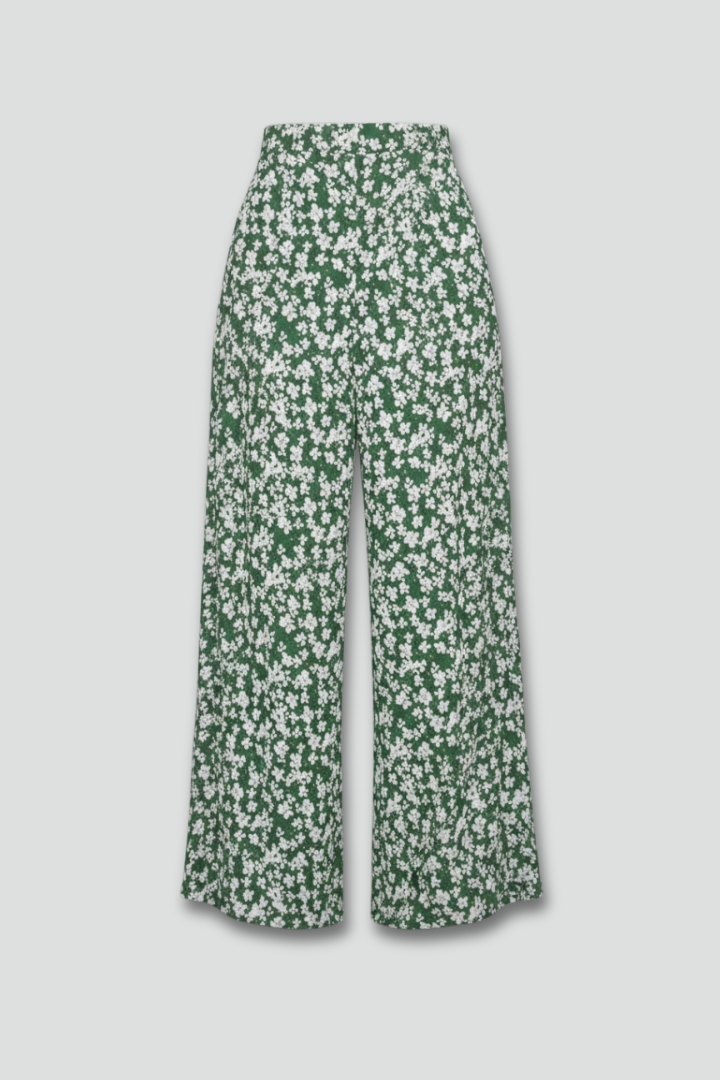 Lore Palazzo-Sommerhose mit Blumenprint Foto 1