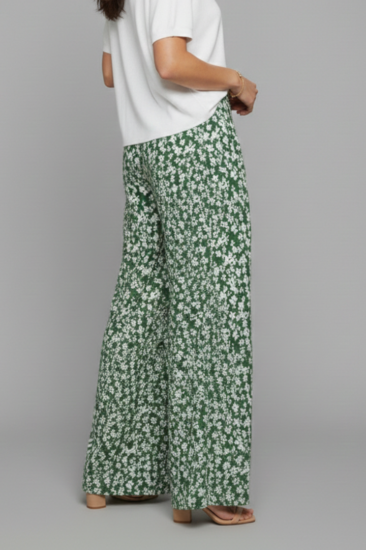 Lore Palazzo-Sommerhose mit Blumenprint Foto 2