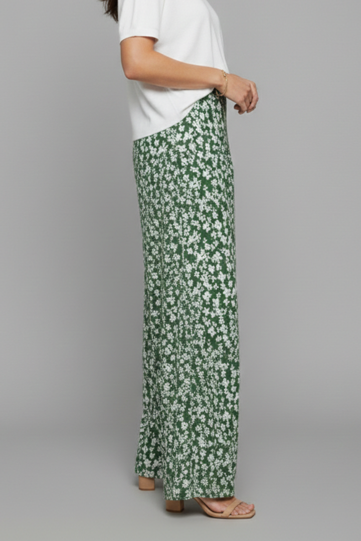 Lore Palazzo-Sommerhose mit Blumenprint Foto 3
