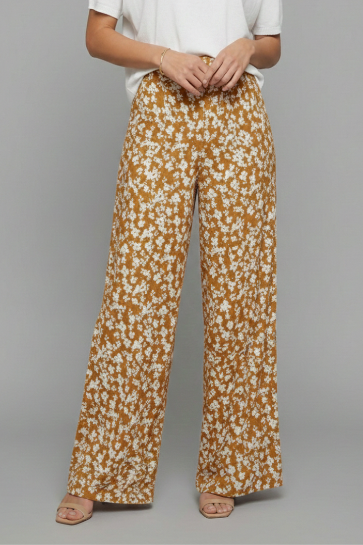 Lore Palazzo-Sommerhose mit Blumenprint Foto 6
