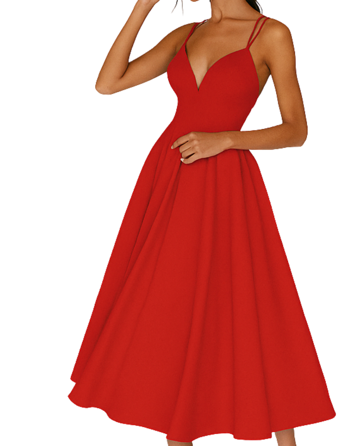 Mathilda Träger-Midikleid Foto 3