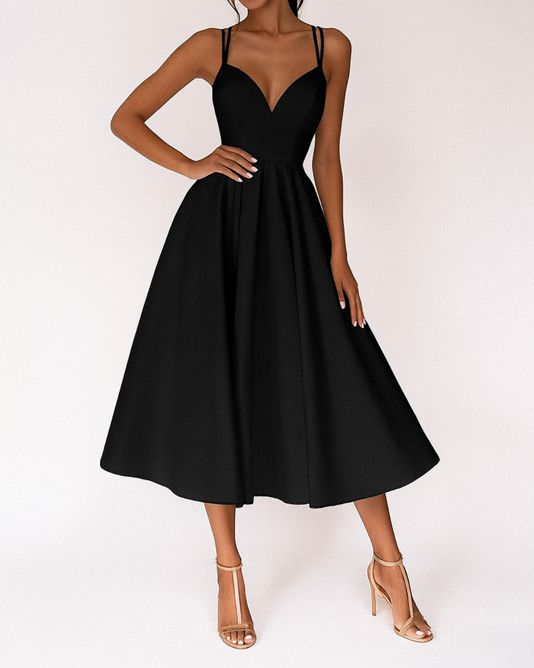 Mathilda Träger-Midikleid Foto 4