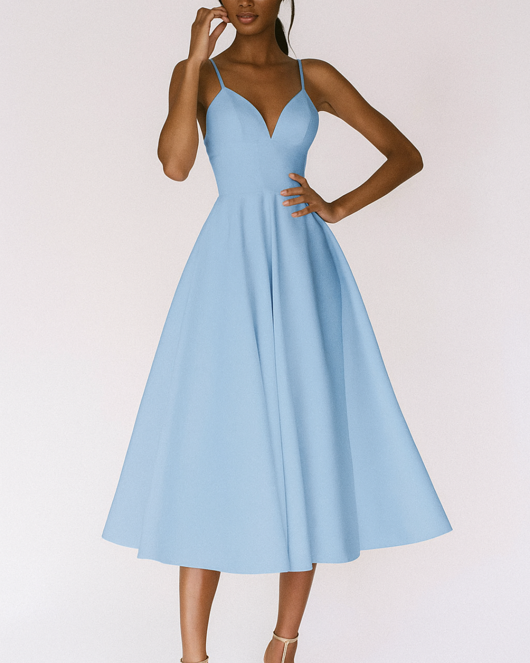 Mathilda Träger-Midikleid Foto 5