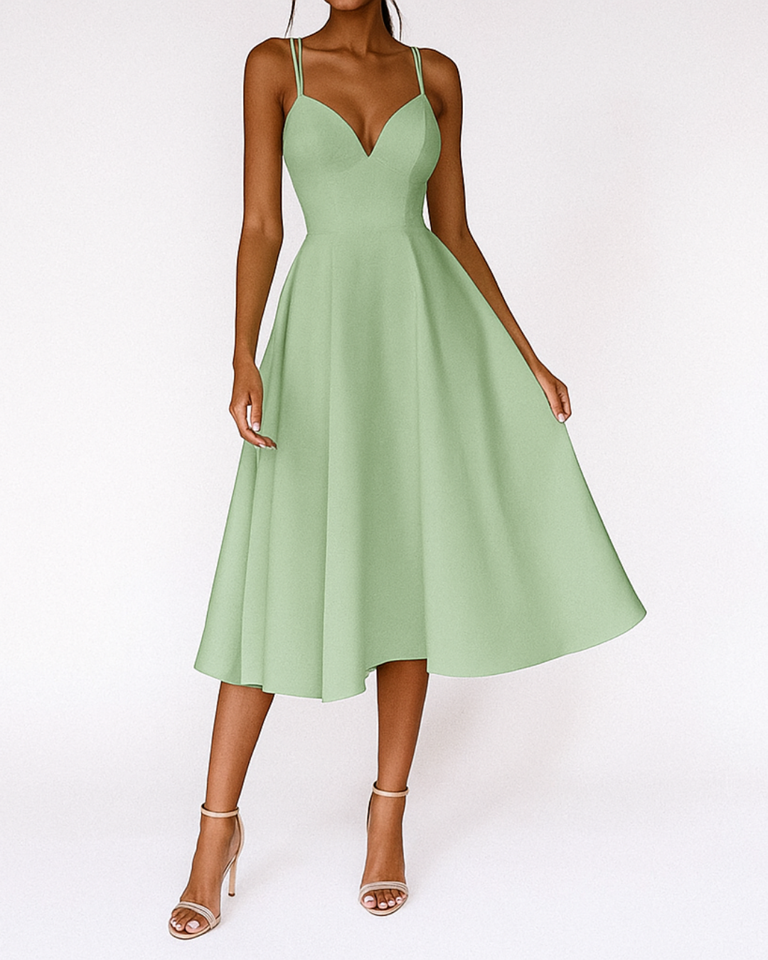 Mathilda Träger-Midikleid Foto 6