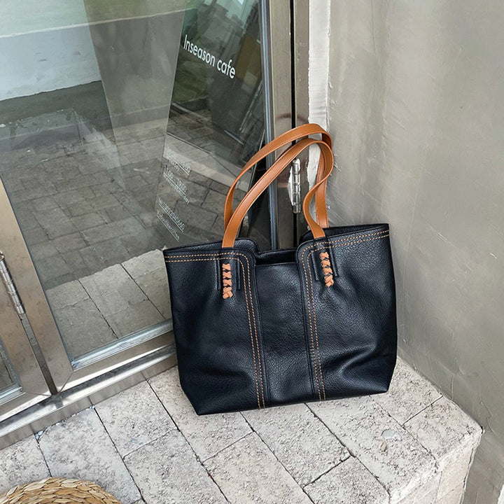 Mechthild Minimalistische Tote Bag aus Kunstleder Foto 7