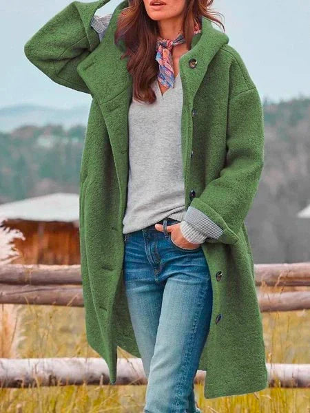 Notburga Fleece-Mantel im Plüsch-Look Foto 2