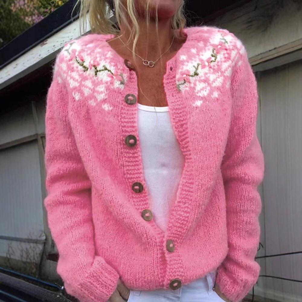 Sieglinde Strickjacke im isländischen Vintage-Muster Foto 3